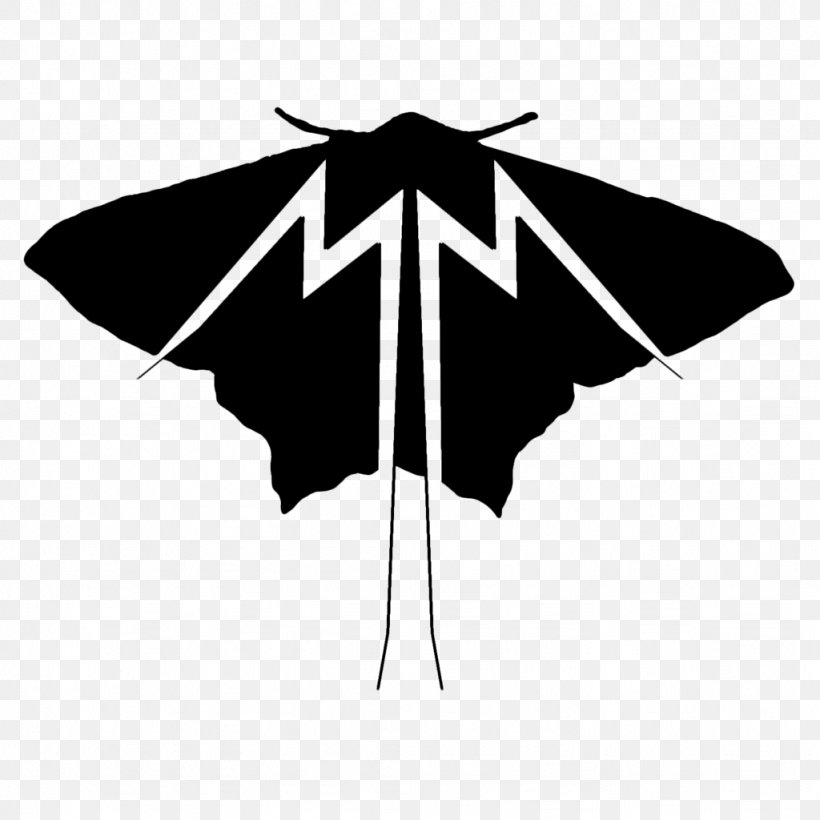 Butterfly Logo Desktop Wallpaper Pollinator Font, PNG, 1024x1024px, Butterfly, Black, Black And White, Black M, Butterflies And Moths Download Free
