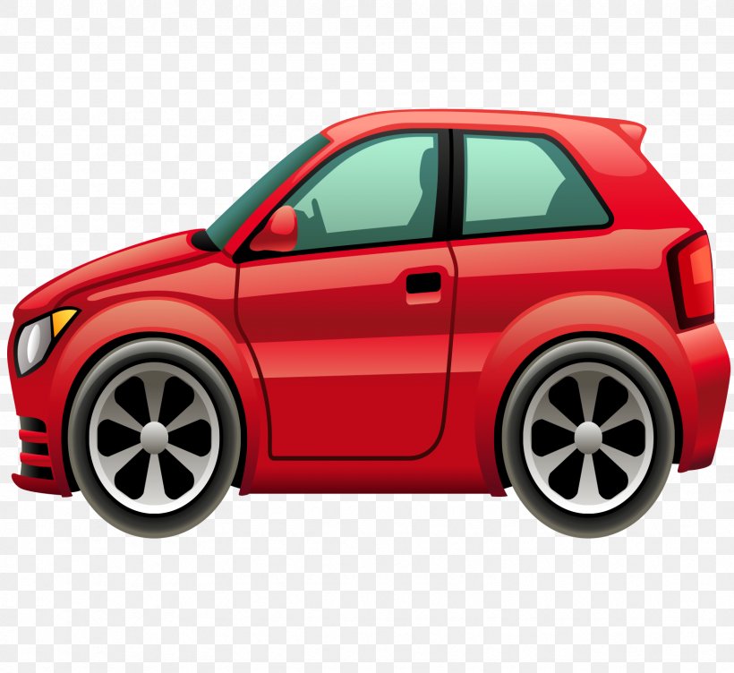 Cartoon Red Car, PNG, 1744x1600px, Car, Auto Part, Automotive Design, Automotive Exterior, Automotive Wheel System Download Free