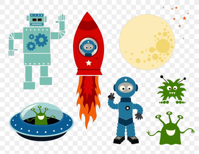 Outer Space Universe Clip Art, PNG, 1817x1406px, Outer Space, Astronaut, Cartoon, Cosmos, Extraterrestrials In Fiction Download Free