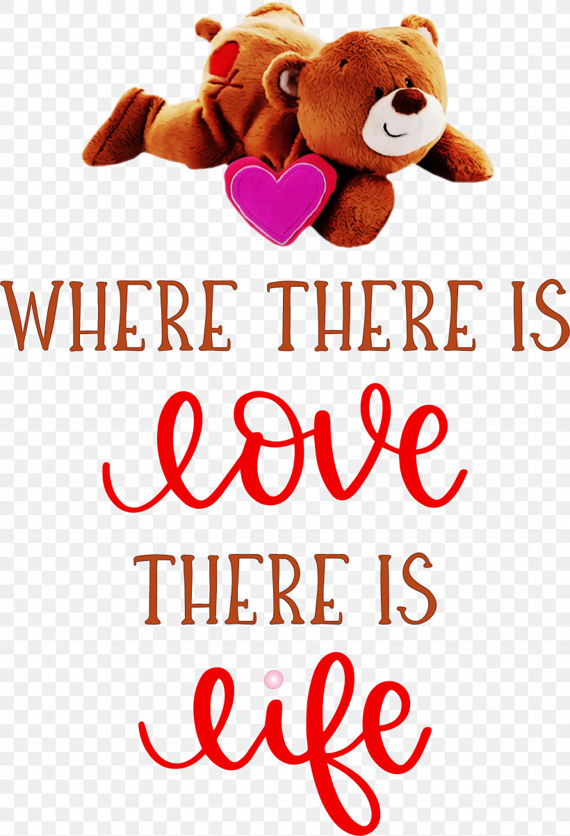 Where There Is Love Valentines Day Quote, PNG, 2047x3000px, Teddy Bear, Bears, Biology, Meter, Science Download Free