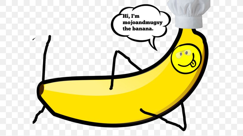 Banana Happiness Clip Art, PNG, 600x461px, Banana, Area, Artwork, Banana Family, Beak Download Free