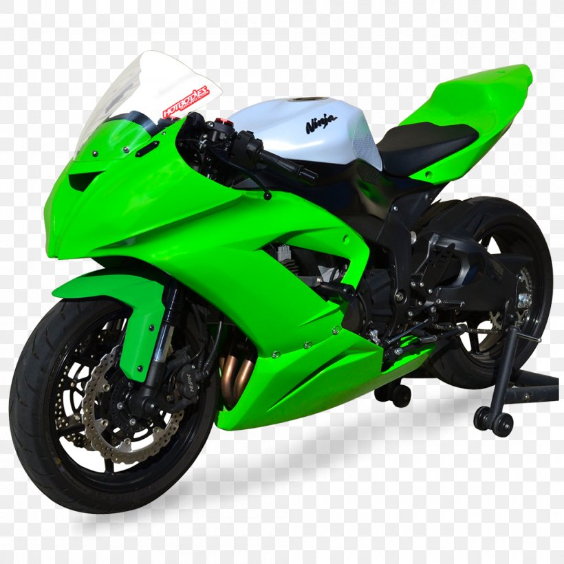 Car Motorcycle Fairing Exhaust System Ninja ZX-6R, PNG, 1000x1000px, Car, Auto Part, Automotive Exhaust, Automotive Exterior, Automotive Wheel System Download Free