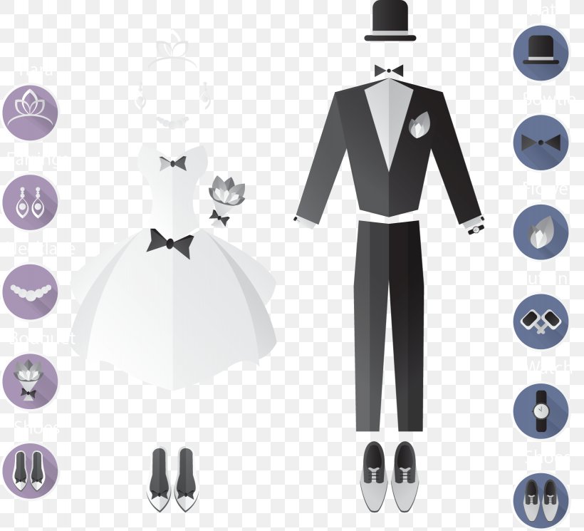 Formal Wear Suit Bridegroom Wedding Dress, PNG, 1638x1490px, Formal Wear, Bride, Bridegroom, Clothing, Collar Download Free