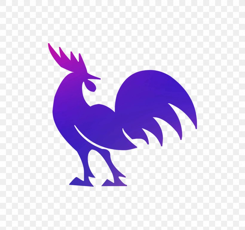 Rooster Chicken Clip Art Beak Purple, PNG, 1700x1600px, Rooster, Beak, Bird, Chicken, Chicken As Food Download Free
