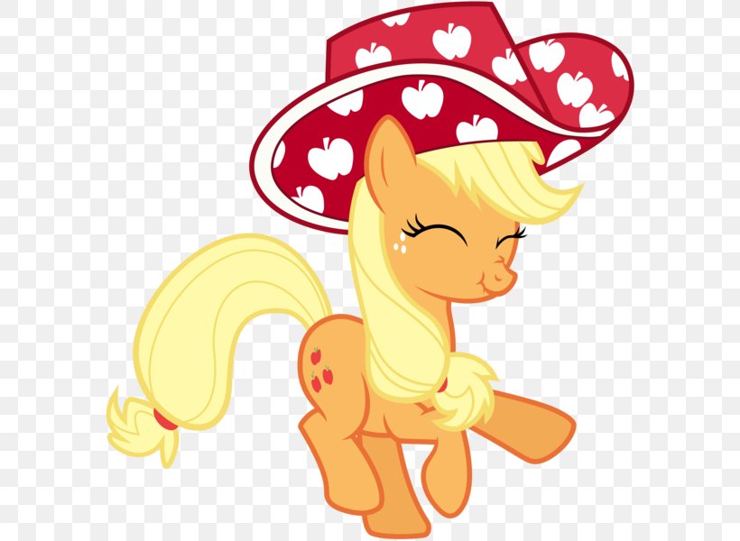 Applejack Horse DeviantArt Pony, PNG, 588x600px, Watercolor, Cartoon, Flower, Frame, Heart Download Free