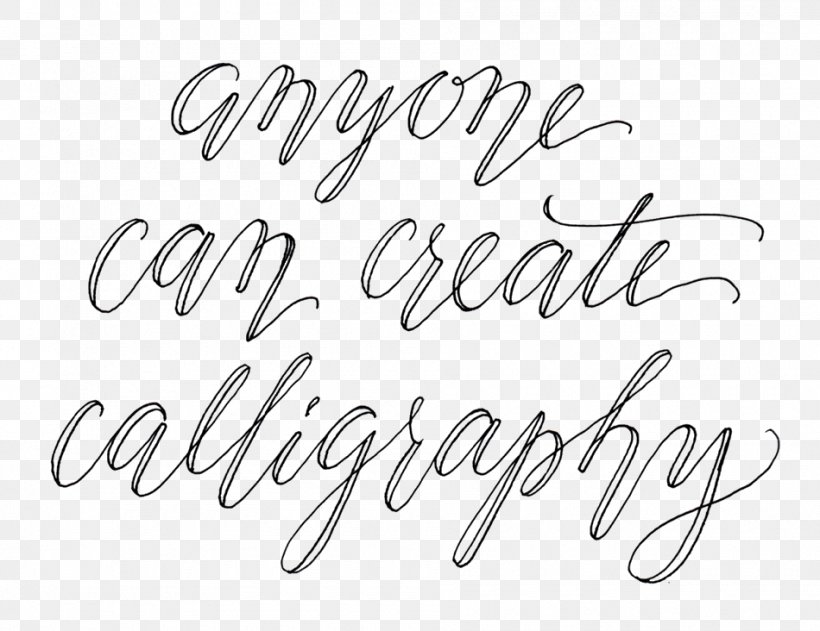 Calligraphy Cursive Font Handwriting Tutorial, PNG, 950x732px, Calligraphy, Area, Black, Black And White, Brand Download Free