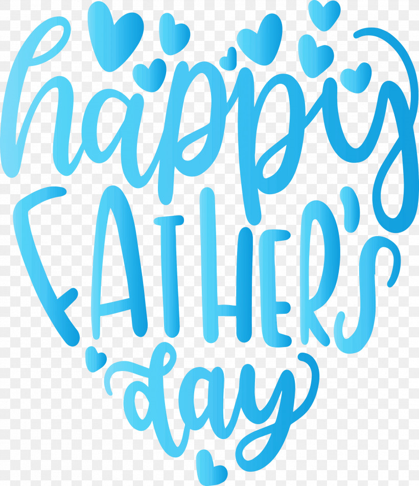 Happy Fathers Day, PNG, 2585x3000px, Happy Fathers Day, Aqua M, Happiness, Line, Logo Download Free