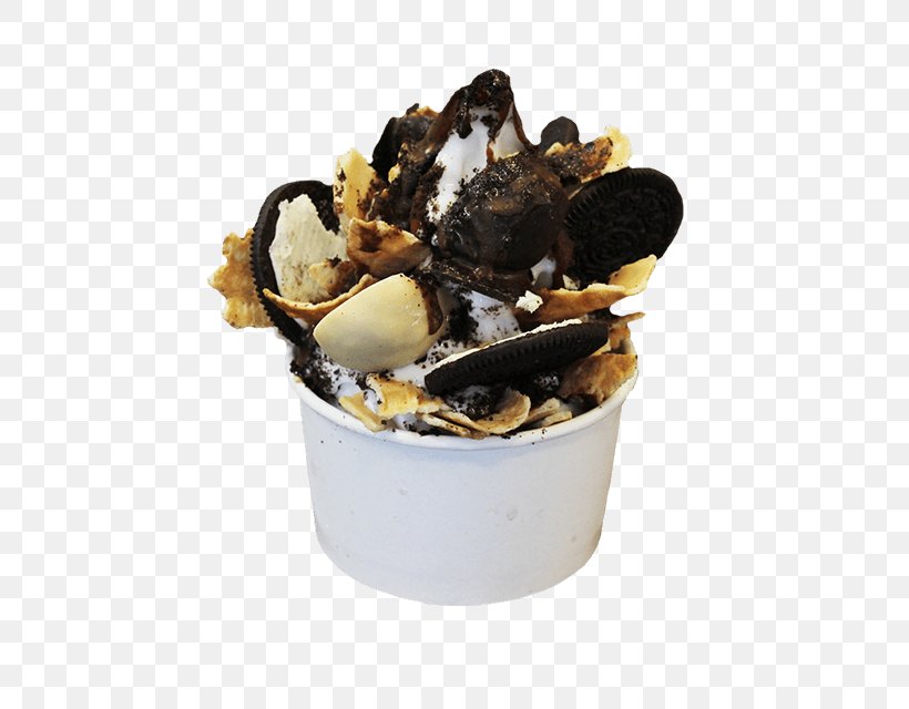 Sundae Ice Cream Gelato Smoothie, PNG, 640x640px, Sundae, Banoffee Pie, Biscuits, Caramel, Cookies And Cream Download Free
