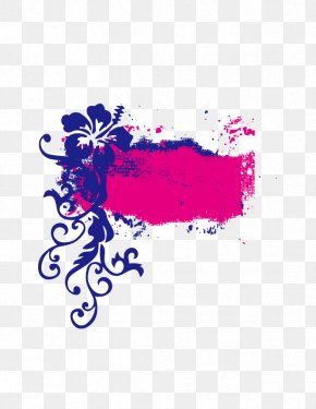 Vector Elements Abstract Background Element Material - Flower Pattern PNG