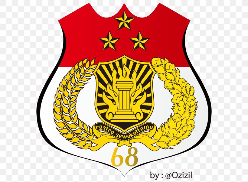 Indonesian National Police Indonesian National Armed Forces Division Of Profession And Internal Security, PNG, 600x602px, Indonesian National Police, Badge, Brand, Crest, Emblem Download Free