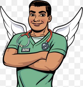 Mighty Cliparts - Nursing Male Cartoon Animation Clip Art PNG