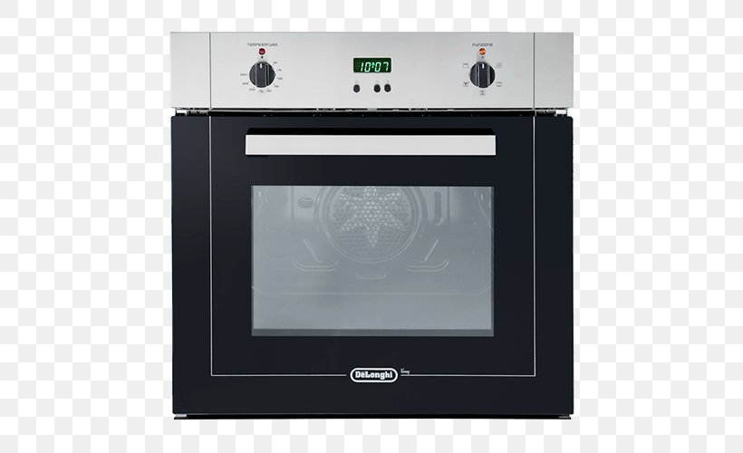 Oven Stainless Steel Home Appliance De'Longhi, PNG, 500x500px, Oven, Convection Oven, Electricity, Hob, Home Appliance Download Free