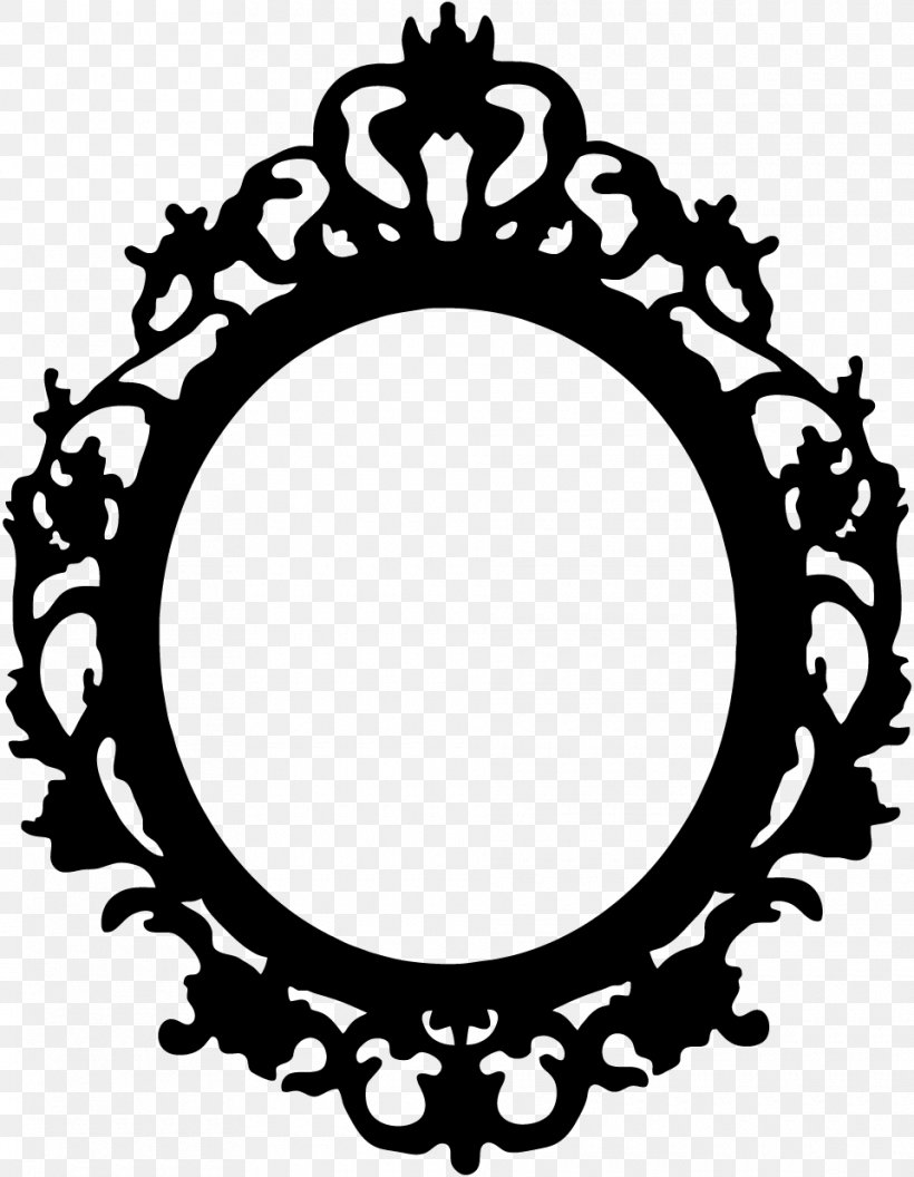 Picture Frames Mirror Clip Art, PNG, 960x1237px, Picture Frames, Art, Artwork, Black And White, Christmas Card Download Free