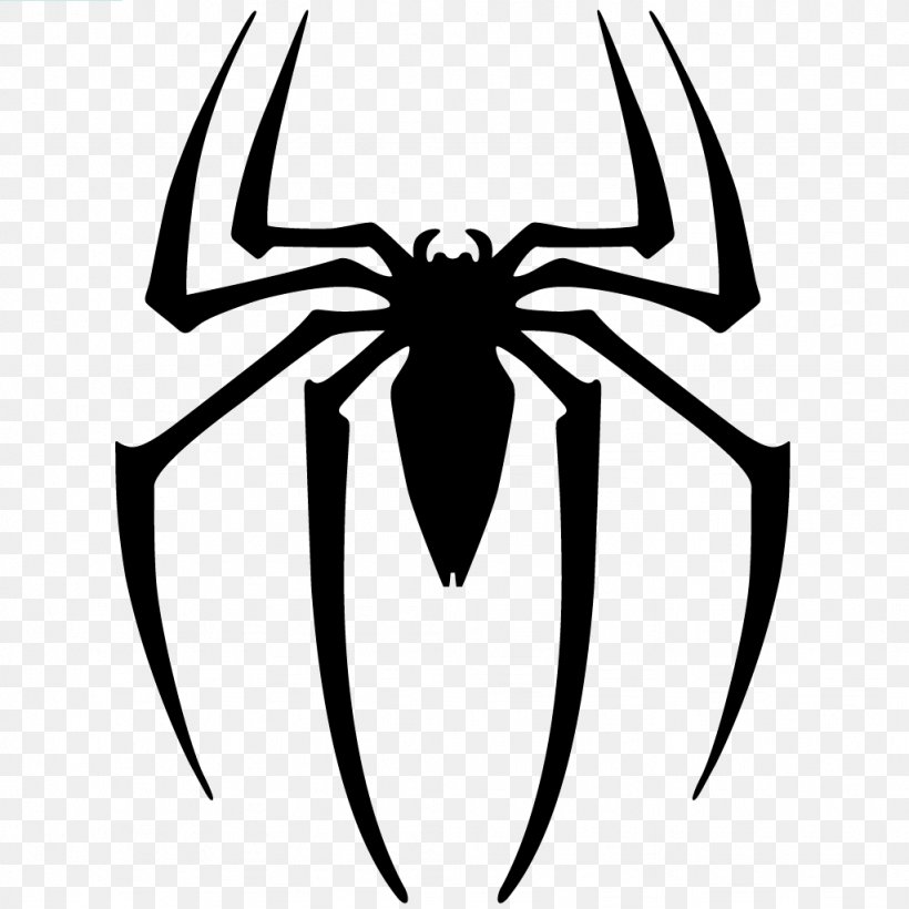 Spider-Man Logo Decal Clip Art, PNG, 1024x1024px, Spiderman, Amazing Spiderman, Arachnid, Art, Artwork Download Free