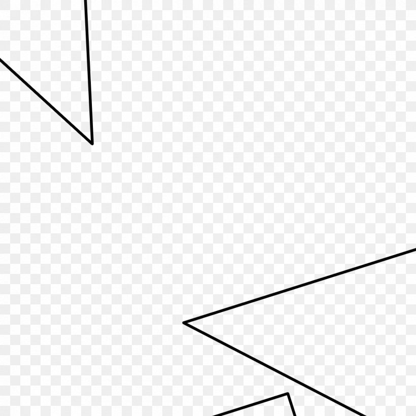 Triangle Point, PNG, 1200x1200px, Triangle, Area, Black, Black And White, Diagram Download Free