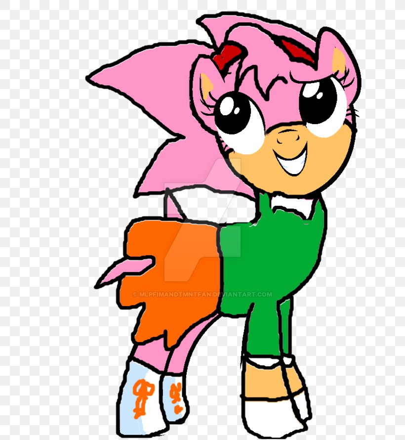 Amy Rose Sonic The Hedgehog Sonic The Comic Scootaloo Image, PNG, 800x890px, Watercolor, Cartoon, Flower, Frame, Heart Download Free