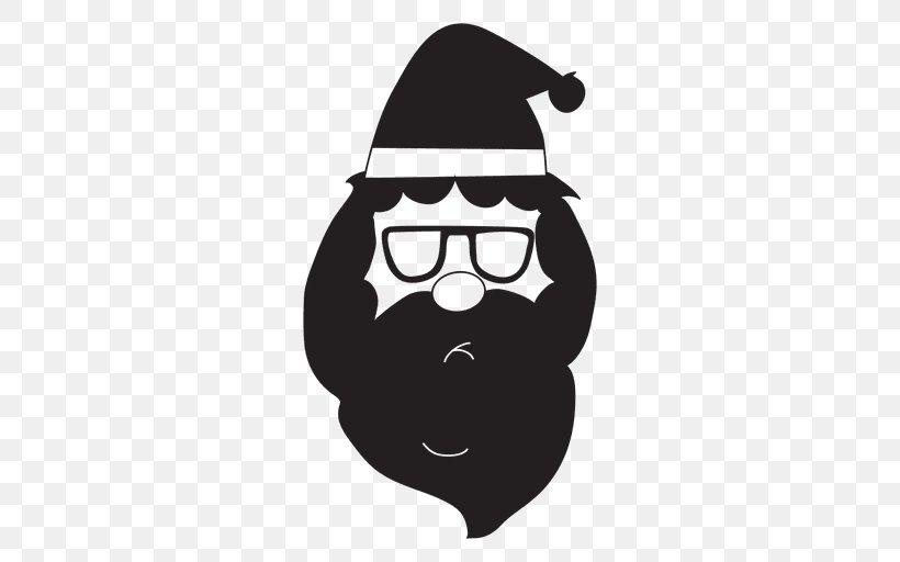 Beard Logo, PNG, 512x512px, Santa Claus, Beard, Facial Hair, Glasses, Hair Download Free