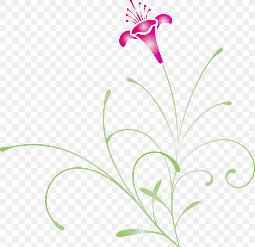 Flower Plant Pedicel Leaf Plant Stem, PNG, 3000x2905px, Easter Flower, Flower, Leaf, Paint, Pedicel Download Free