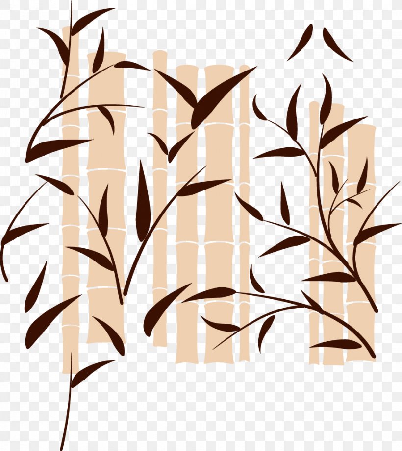 Bamboo Drawing Clip Art, PNG, 915x1028px, Bamboo, Bamboe, Branch, Commodity, Drawing Download Free