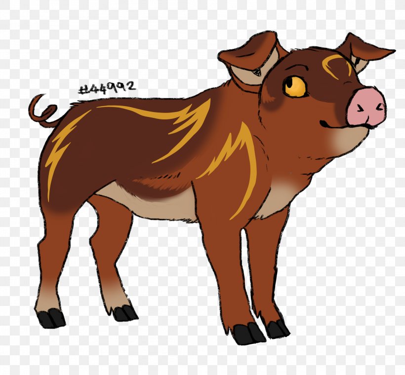 Dog Dairy Cattle Piglet Vietnamese Pot-bellied Wild Boar, PNG, 2192x2032px, Dog, Bull, Carnivoran, Cattle Like Mammal, Cow Goat Family Download Free