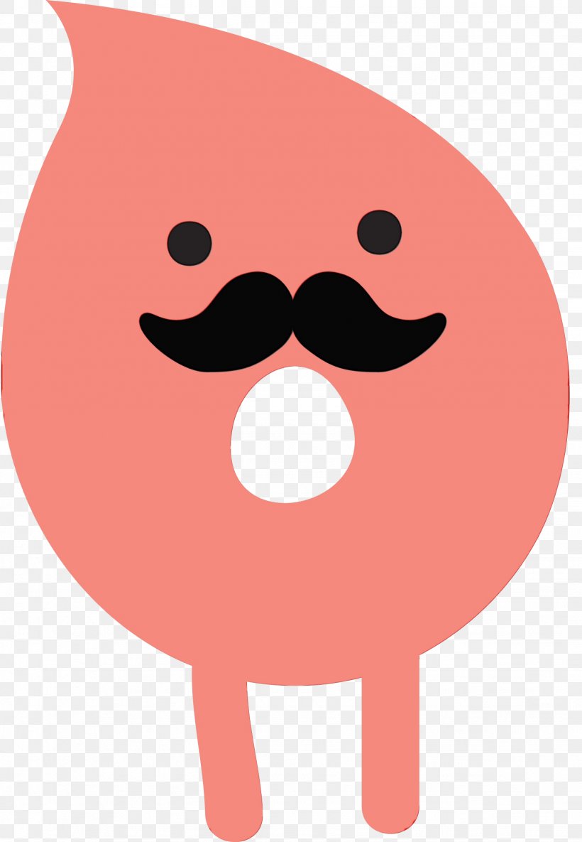 Moustache Cartoon, PNG, 1437x2078px, Watercolor, Cartoon, Character