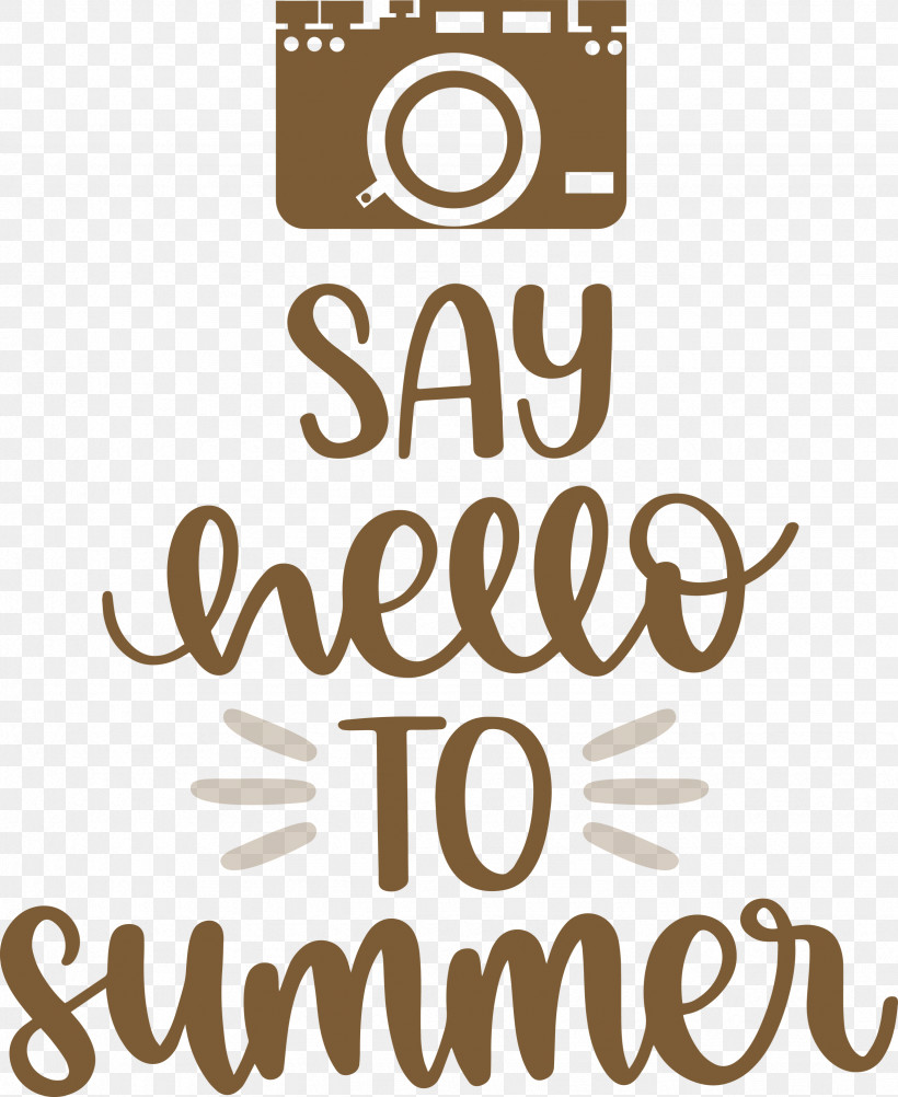 Say Hello To Summer Summer Hello Summer, PNG, 2455x3000px, Summer, Calligraphy, Geometry, Hello Summer, Line Download Free