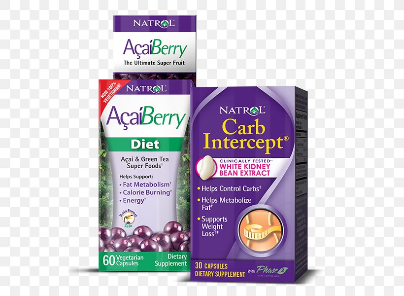 Dietary Supplement Weight Loss Natrol AcaiBerry Diet Acai Berry Capsule, PNG, 600x600px, Dietary Supplement, Acai Berry, Antioxidant, Brand, Capsule Download Free