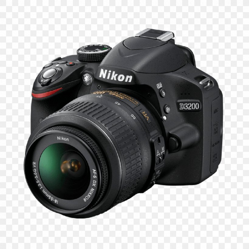 Nikon D3100 Nikon D3200 Nikon D5100 Digital SLR, PNG, 1200x1200px, Nikon D3100, Active Pixel Sensor, Camera, Camera Accessory, Camera Lens Download Free