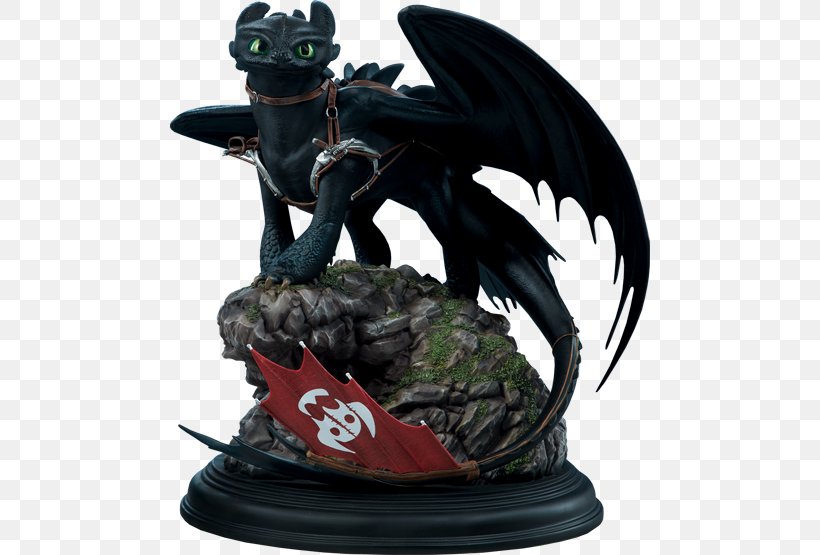 Toothless Sideshow Collectibles How To Train Your Dragon Statue, PNG, 480x555px, Toothless, Action Figure, Action Toy Figures, Dragon, Dreamworks Animation Download Free