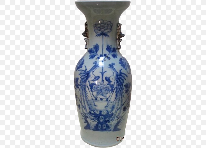 Vase Blue And White Pottery Longquan Celadon Ceramic, PNG, 592x592px, Vase, Artifact, Blue And White Porcelain, Blue And White Pottery, Celadon Download Free