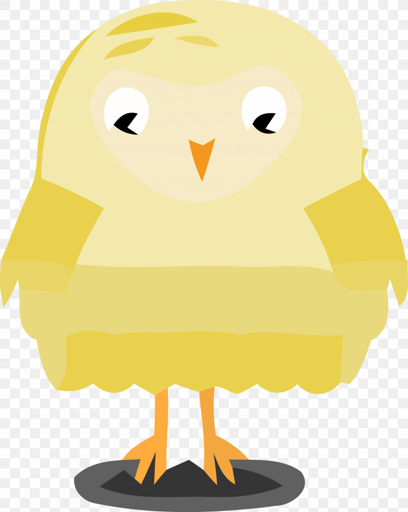 Yellow Cartoon Bird Beak Bird Of Prey, PNG, 2576x3230px, Cartoon Owl, Beak, Bird, Bird Of Prey, Cartoon Download Free