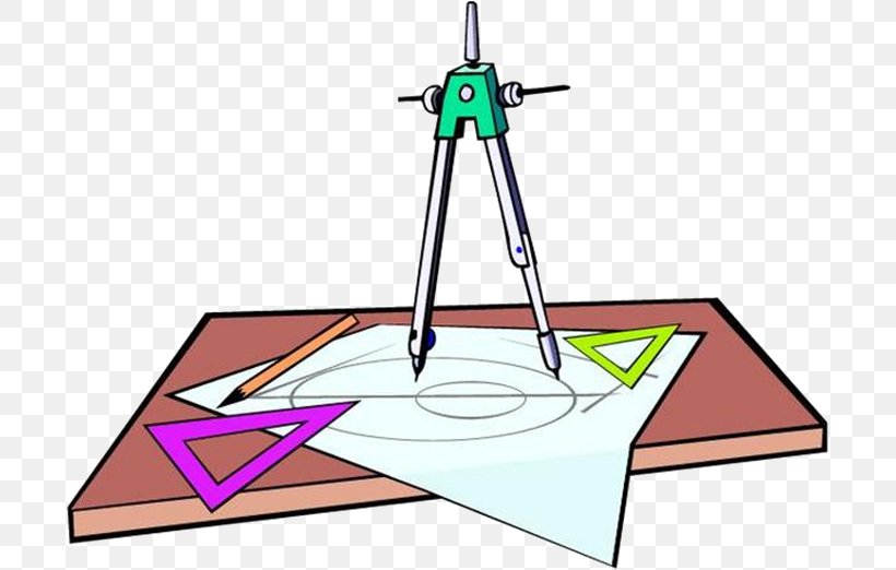 Geometry Straightedge And Compass Construction Image Clip Art, PNG, 697x522px, Geometry, Compass, Construction, Diagram, Drawing Download Free