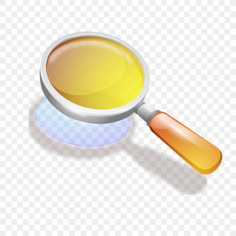 Magnifying Glass Yellow Euclidean Vector, PNG, 1181x1181px, Magnifying Glass, Coffee Cup, Cup, Cutlery, Glass Download Free