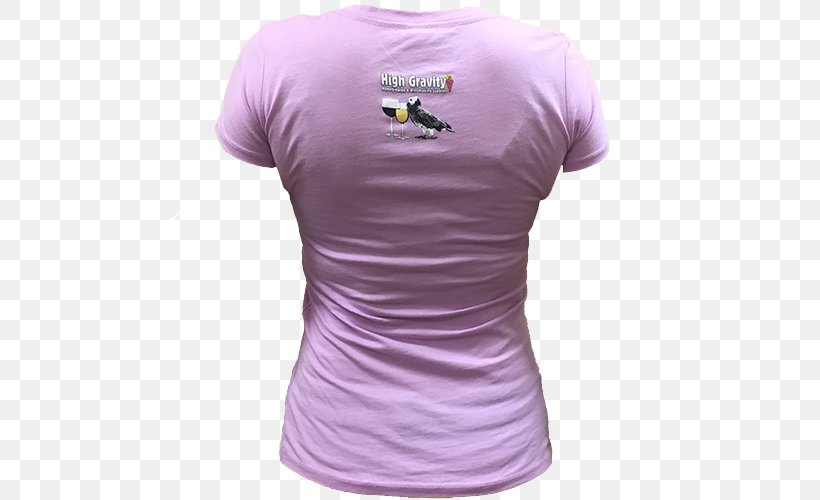 T-shirt Sleeve Neck, PNG, 500x500px, Tshirt, Active Shirt, Clothing, Neck, Purple Download Free