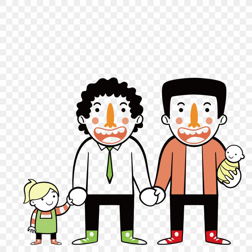 Happiness Family, PNG, 1500x1500px, Happiness, Art, Boy, Cartoon, Child Download Free