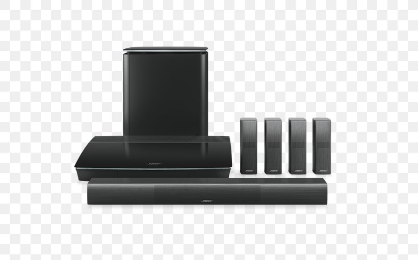 Home Theater Systems Bose Corporation Bose 5.1 Home Entertainment Systems 5.1 Surround Sound Loudspeaker, PNG, 600x511px, 51 Surround Sound, Home Theater Systems, Bose Corporation, Bose Lifestyle 650, Bose Soundtouch 20 Series Iii Download Free