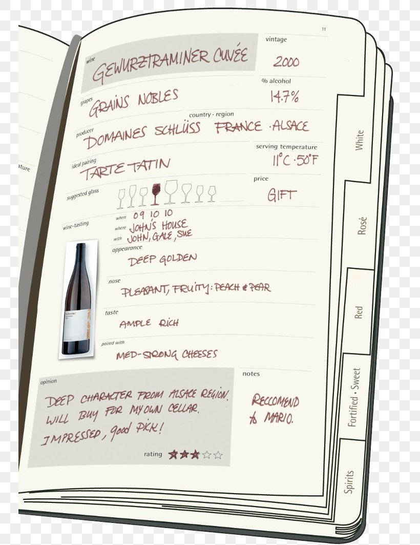 Wine Tasting Moleskine Distilled Beverage Notebook, PNG, 747x1062px, Wine, Alcoholic Drink, Basement, Bottle, Connoisseur Download Free