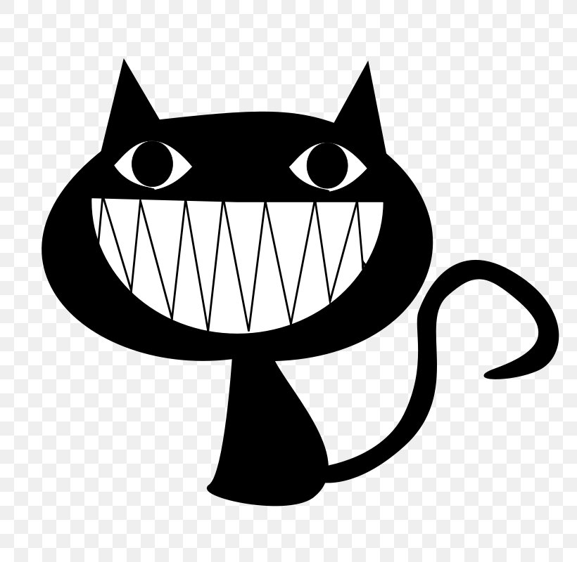 Black Cat Kitten Cartoon Clip Art, PNG, 800x800px, Cat, Bicolor Cat, Black, Black And White, Black Cat Download Free