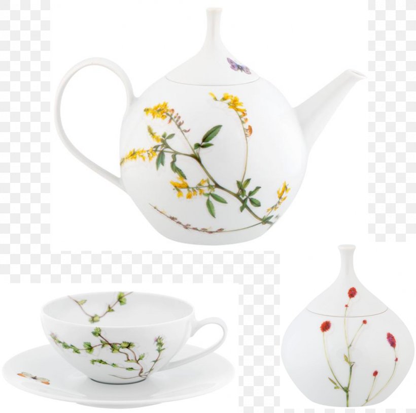 Porcelain Saucer Kettle Teacup, PNG, 1070x1062px, Porcelain, Ceramic, Cup, Dinnerware Set, Dishware Download Free