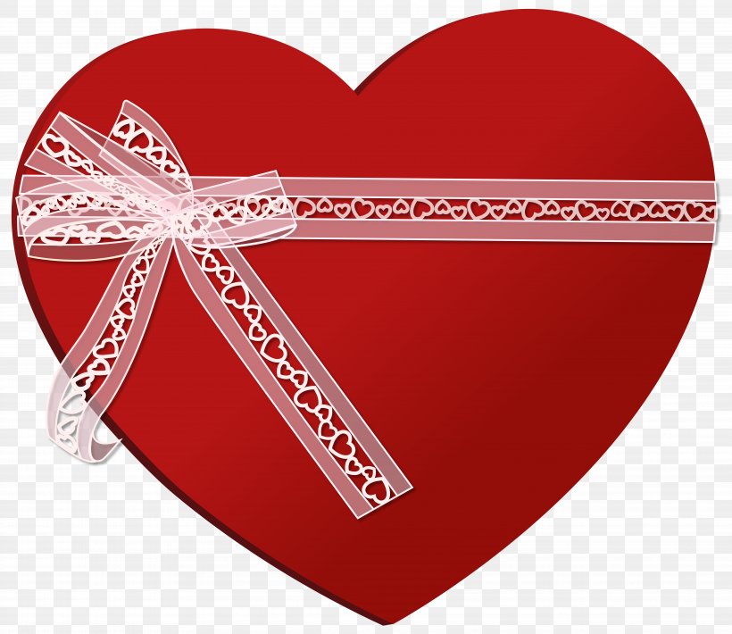 Ribbon Heart Clip Art, PNG, 8022x6949px, Ribbon, Awareness Ribbon, Drawing, Free Content, Gift Wrapping Download Free