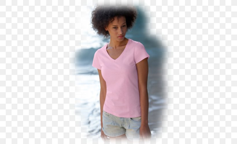 T-shirt Shoulder Sleeve Blouse Neckline, PNG, 500x500px, Watercolor, Cartoon, Flower, Frame, Heart Download Free