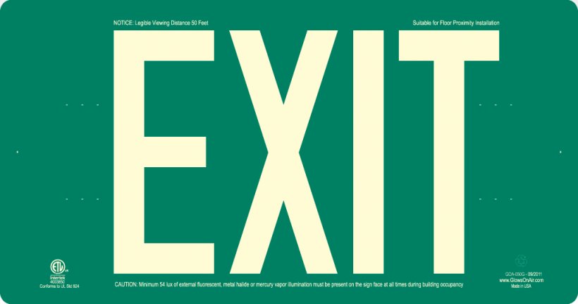 Exit Sign Emergency Exit Signage UL Clip Art, PNG, 1026x540px, Exit Sign, Area, Brand, Company, Emergency Download Free