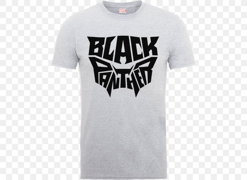 T-shirt Black Panther Hoodie Wakanda, PNG, 505x600px, Tshirt, Active Shirt, Baby Toddler Onepieces, Black, Black Panther Download Free