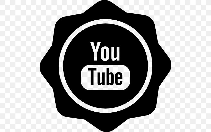 YouTube Icon Design, PNG, 512x512px, Youtube, Black And White, Blog, Brand, Icon Design Download Free