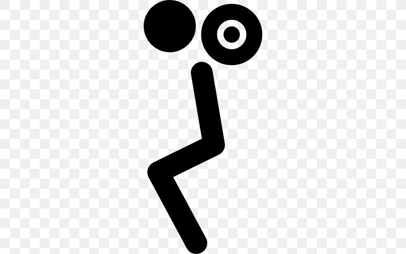 Dumbbell Exercise Stick Figure Clip Art, PNG, 512x512px, Dumbbell, Area, Black And White, Exercise, Finger Download Free