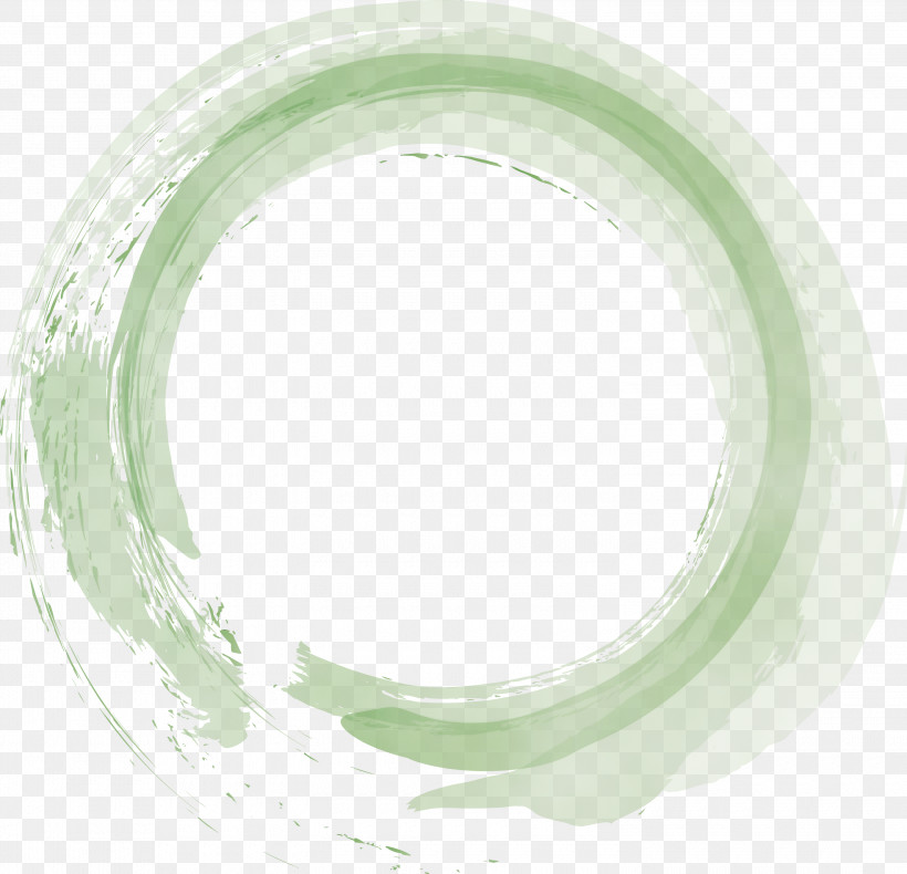 Jade Circle Green Bangle Jewellery, PNG, 3000x2893px, Brush Fram, Analytic Trigonometry And Conic Sections, Bangle, Circle, Circular Brush Frame Download Free