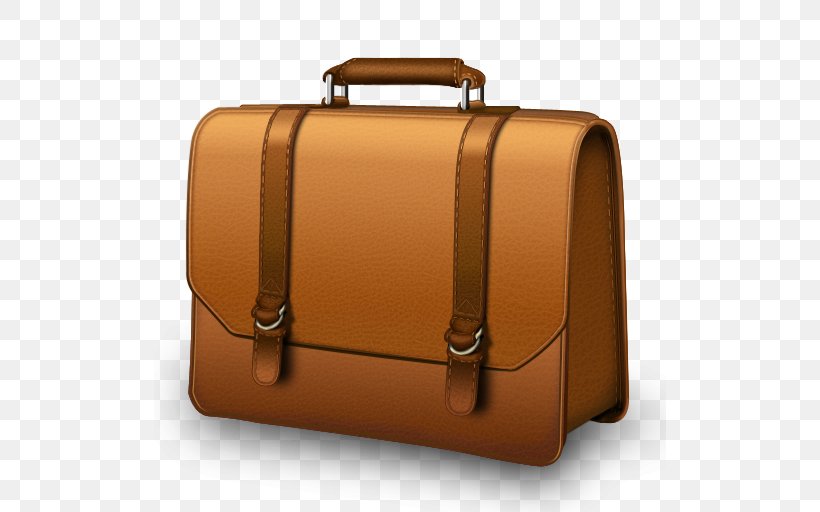 Bag Career Portfolio Briefcase Business, PNG, 512x512px, Bag, Baggage, Brand, Briefcase, Brown Download Free