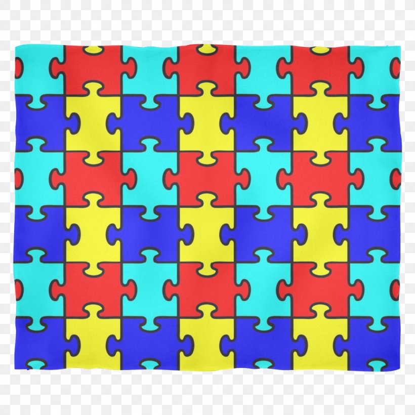 Jigsaw Puzzles World Autism Awareness Day Autistic Spectrum Disorders Textile, PNG, 1024x1024px, Jigsaw Puzzles, Aqua, Area, Autism, Autistic Spectrum Disorders Download Free