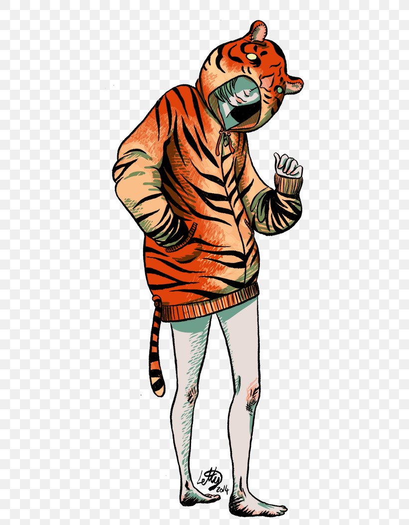 Tiger Clip Art Illustration Human Behavior, PNG, 494x1052px, Tiger, Arm, Art, Behavior, Big Cat Download Free