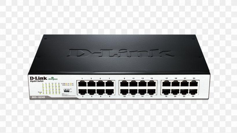 Gigabit Ethernet Network Switch D-Link DGS-1024D Dell, PNG, 1664x936px, 19inch Rack, Gigabit Ethernet, Audio Receiver, Computer Network, Dell Download Free